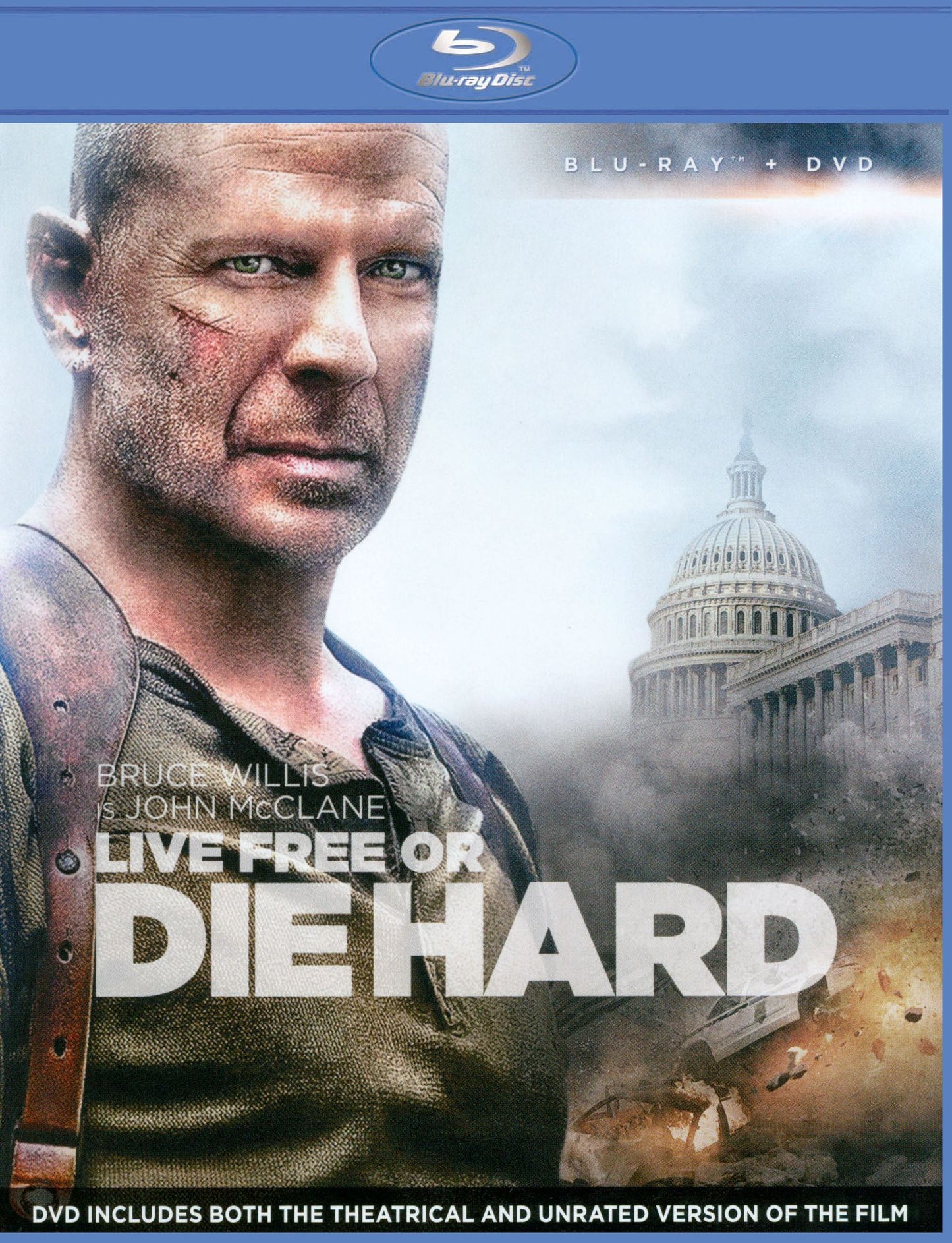 Live Free or Die Hard [2 Discs] [Blu-ray/DVD]