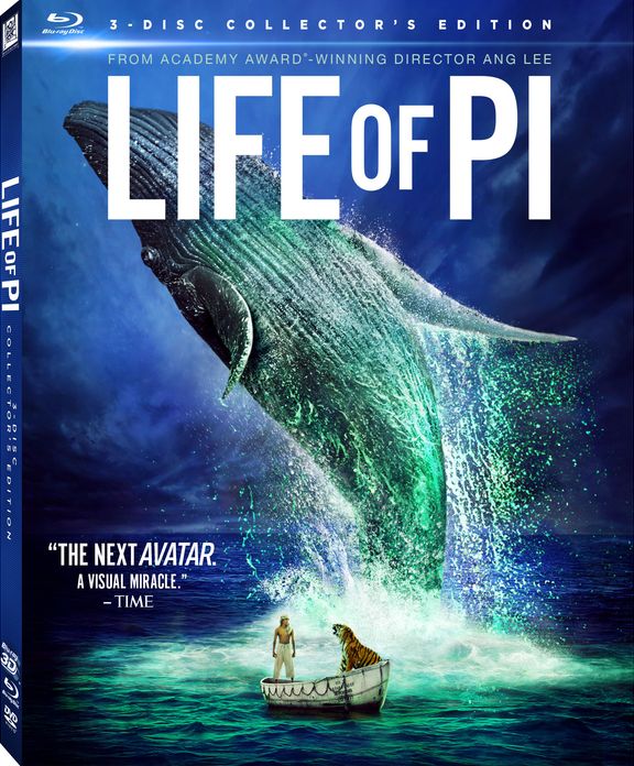 Life of Pi [3 Discs] [Includes Digital Copy] [UltraViolet] [3D] [Blu-ray/DVD]