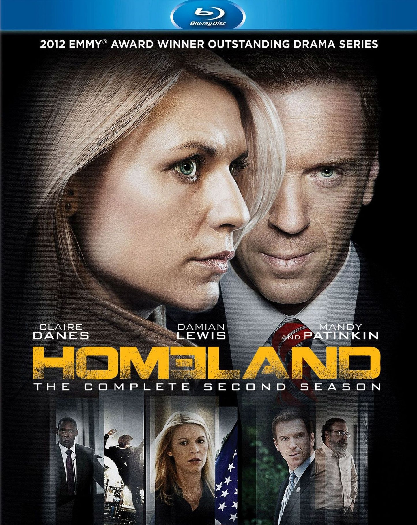 Homeland: The Complete Second Season [3 Discs] [Blu-ray]