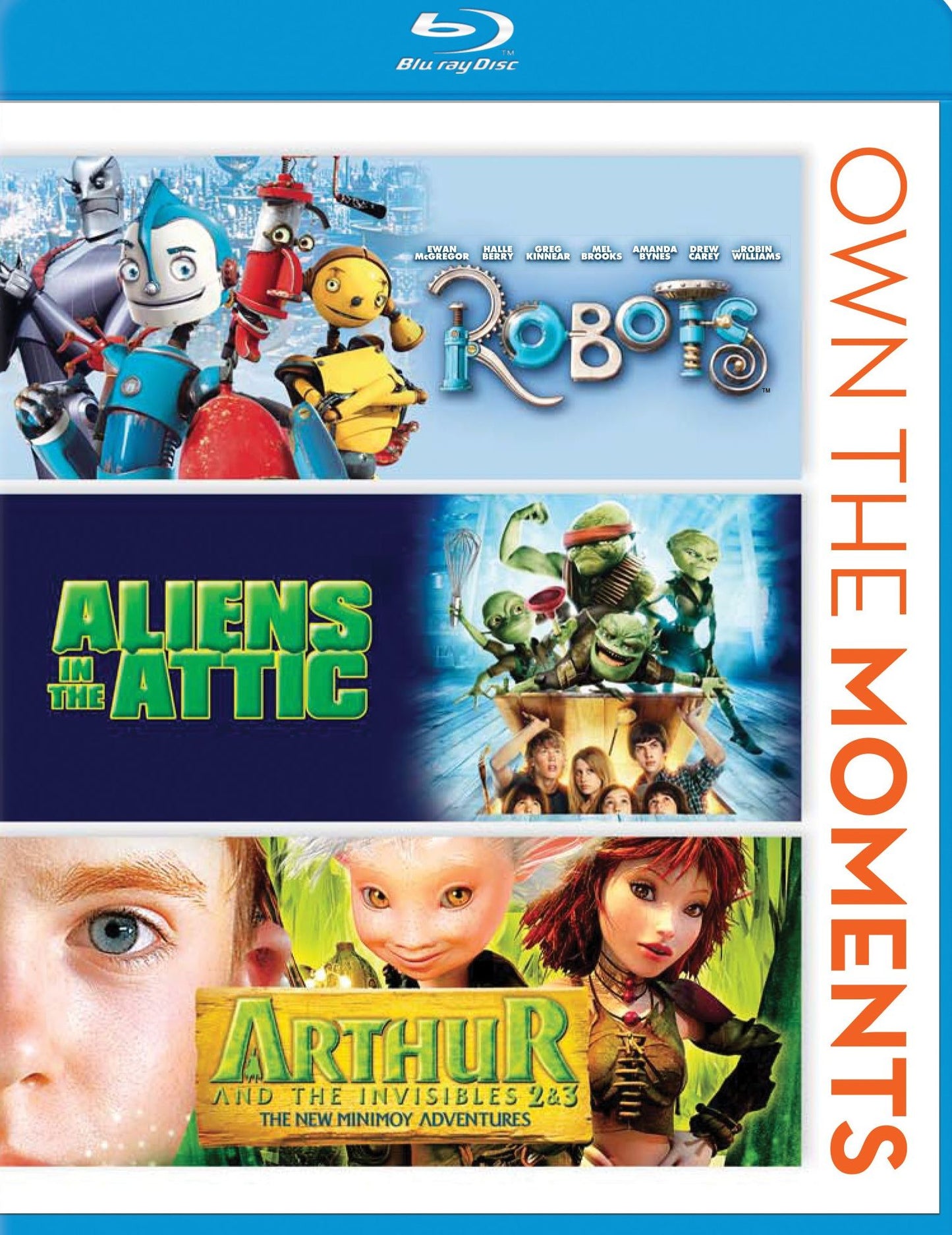 Robots / Aliens In The Attic / Arthur &