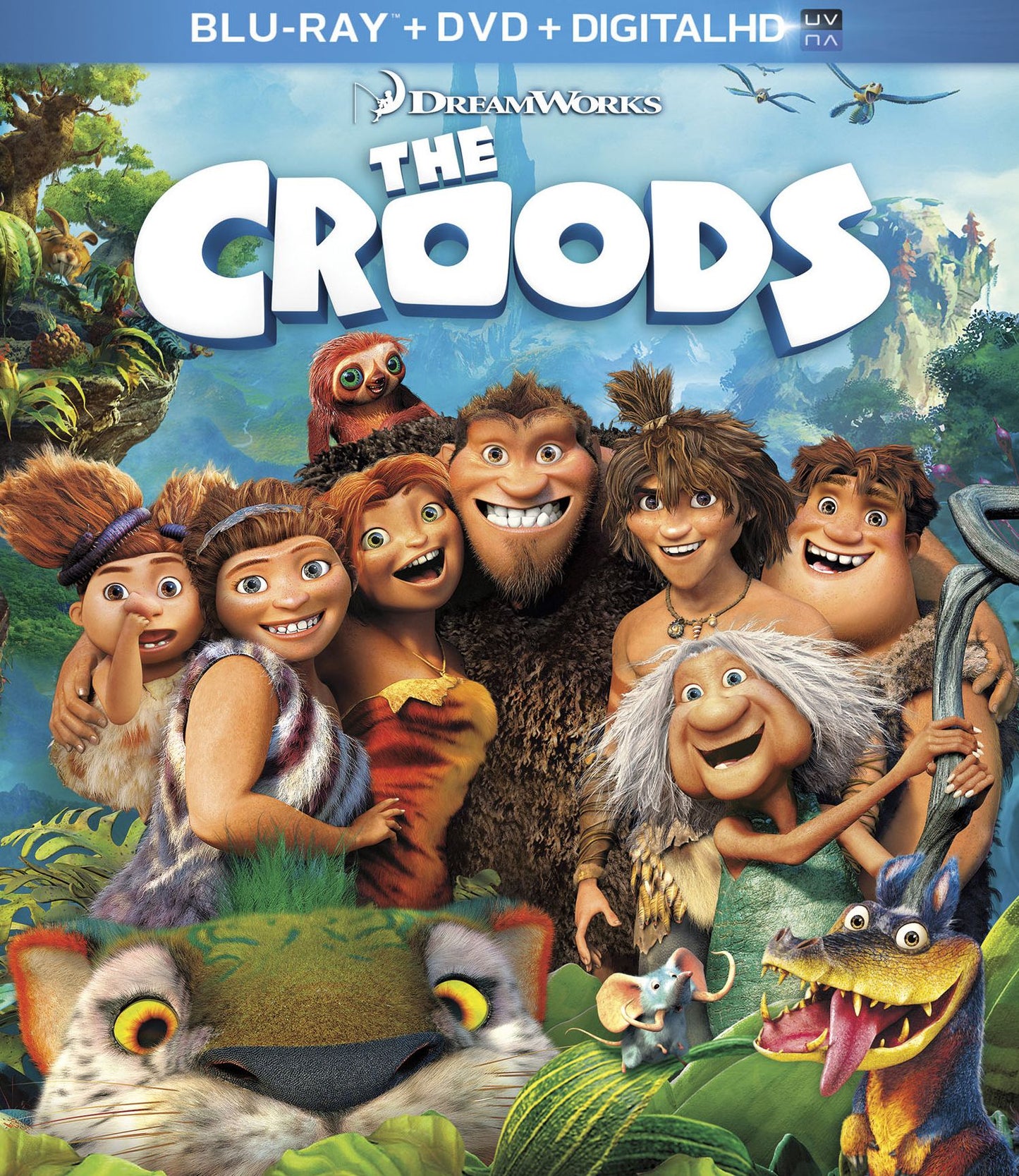 The Croods [2 Discs] [Includes Digital Copy] [Blu-ray/DVD]