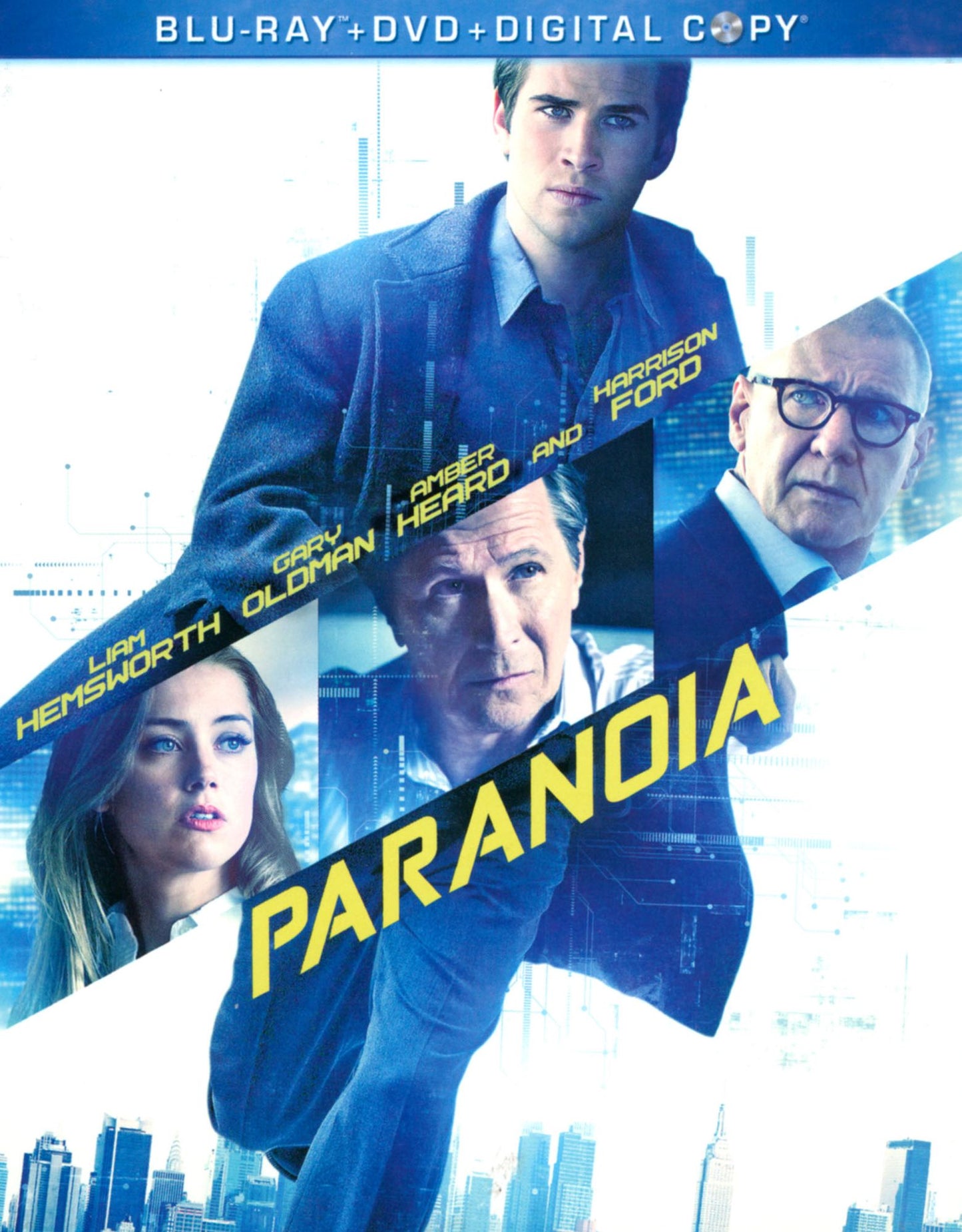 PARANOIA (2PC BR W/DVD)(DTS)