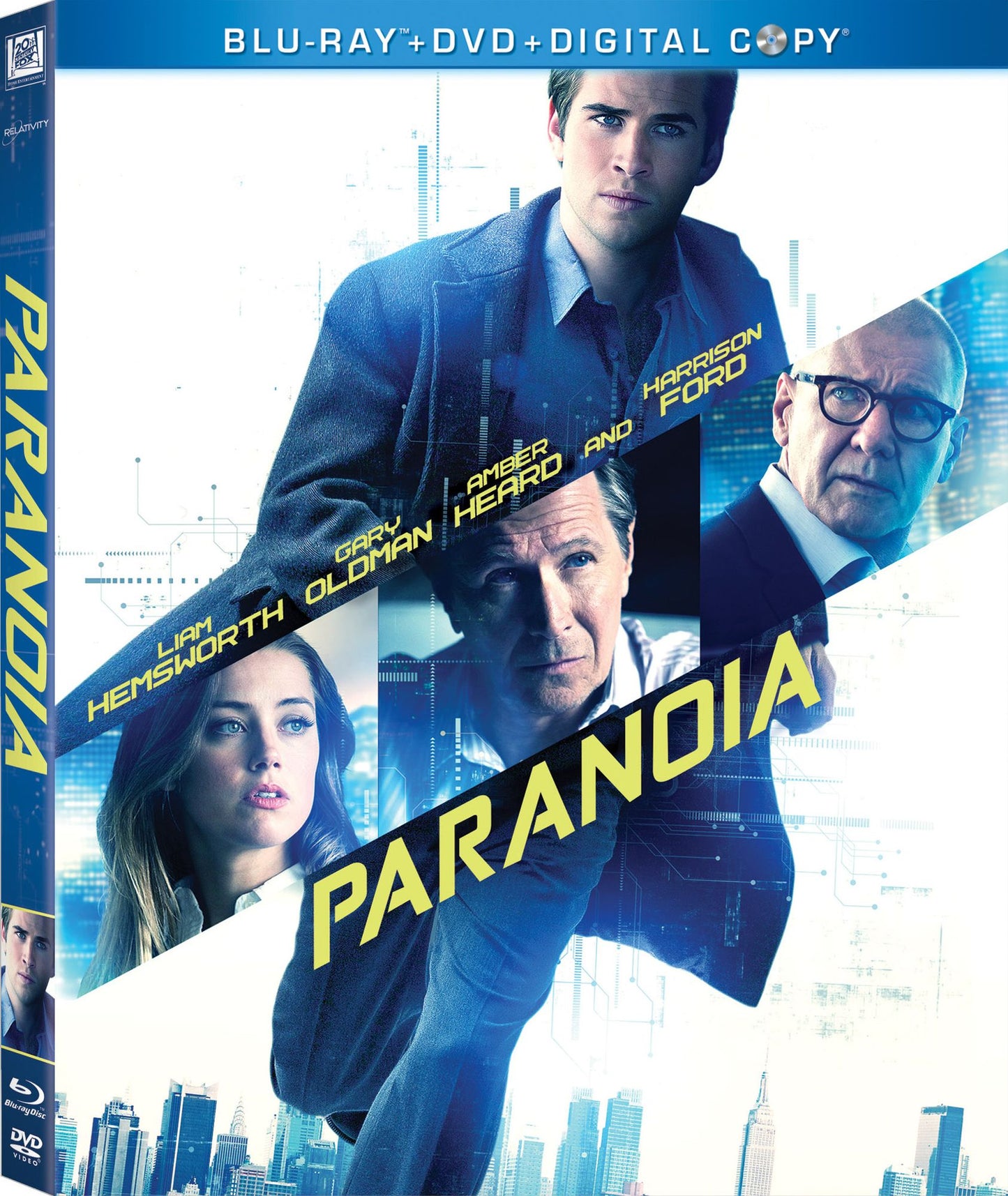 PARANOIA (2PC BR W/DVD)(DTS)
