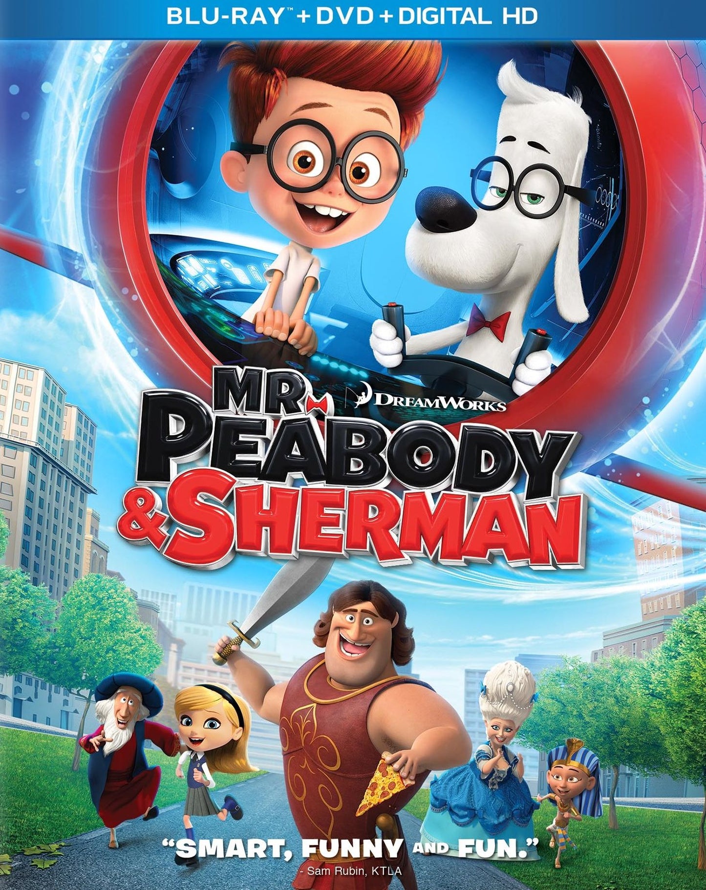 Mr. Peabody & Sherman [2 Discs] [Includes Digital Copy] [UltraViolet] [Blu-ray/DVD]
