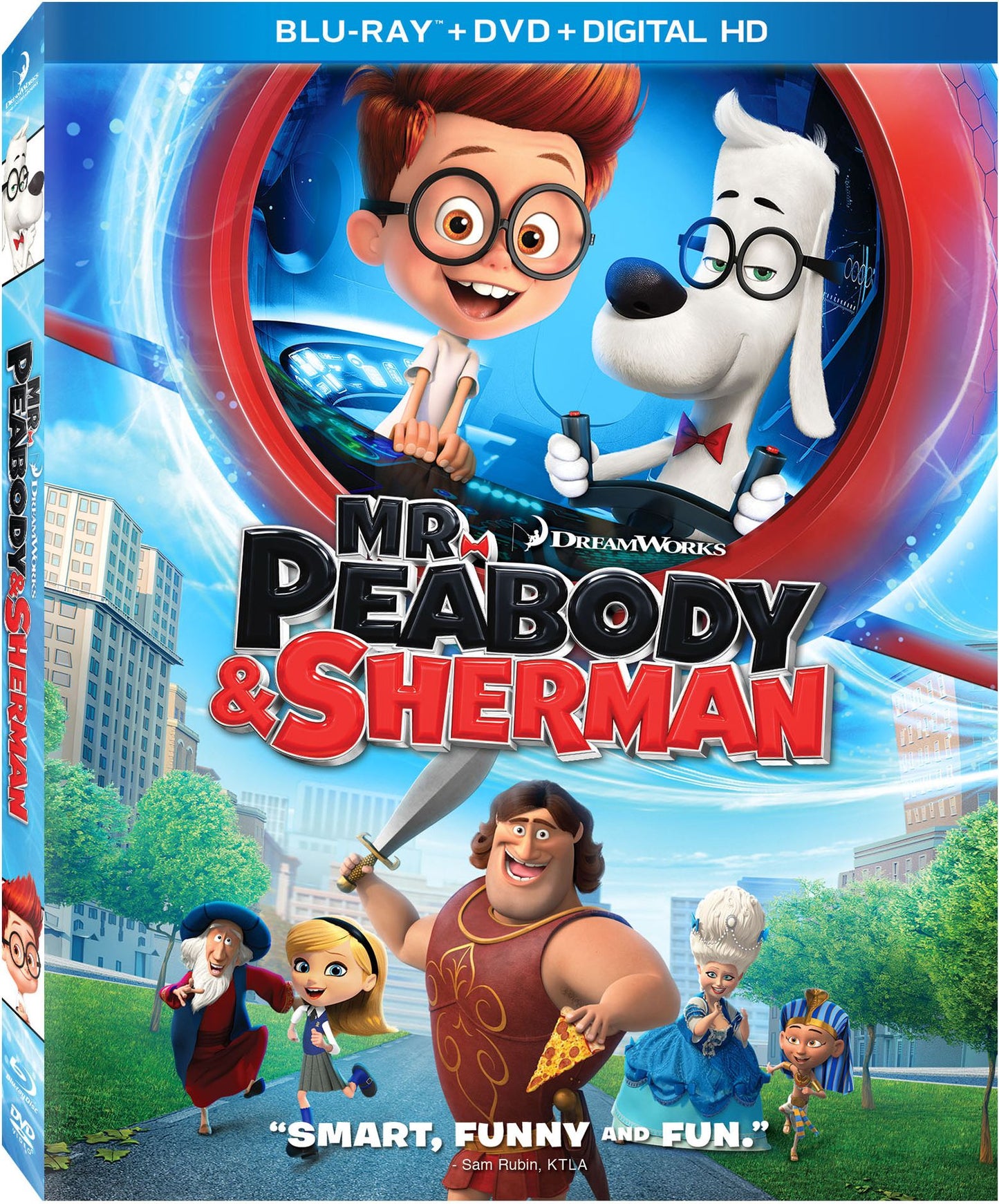 Mr. Peabody & Sherman [2 Discs] [Includes Digital Copy] [UltraViolet] [Blu-ray/DVD]