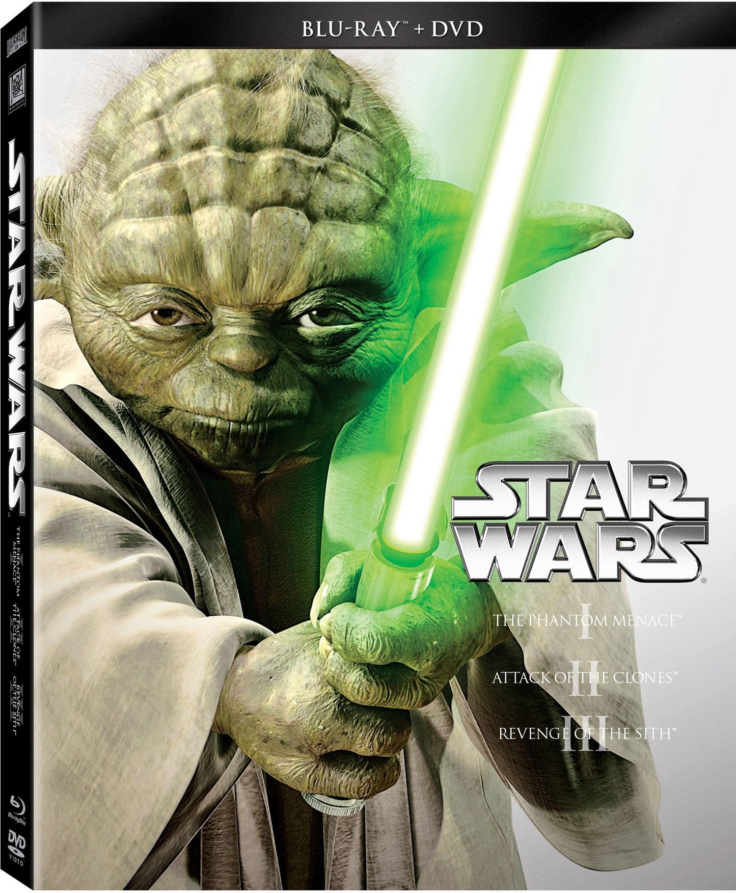 Star Wars Trilogy: Episodes I-III [6 Discs] [Blu-ray/DVD]