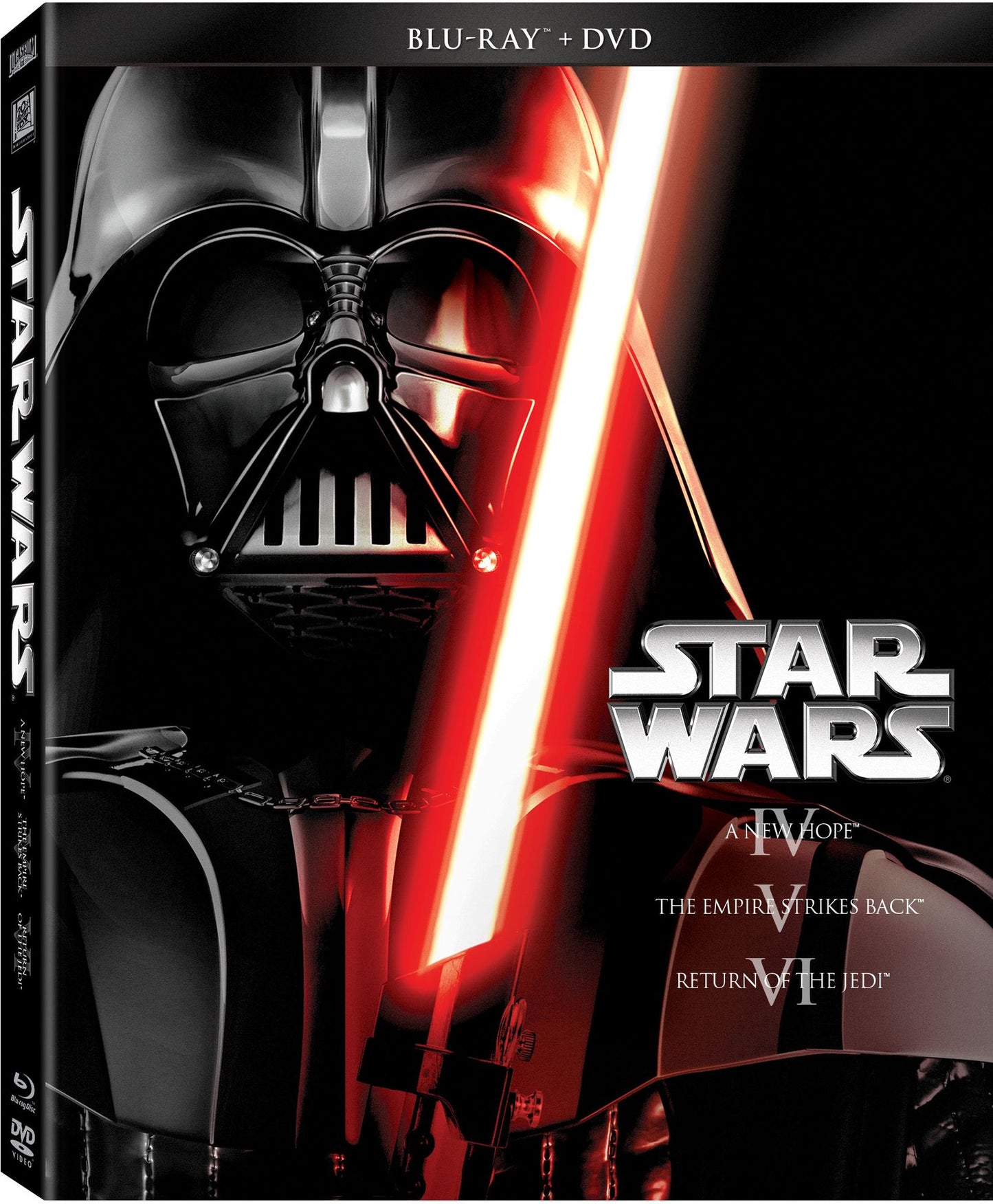 Star Wars Trilogy: Episodes IV-VI [6 Discs] [Blu-ray/DVD]