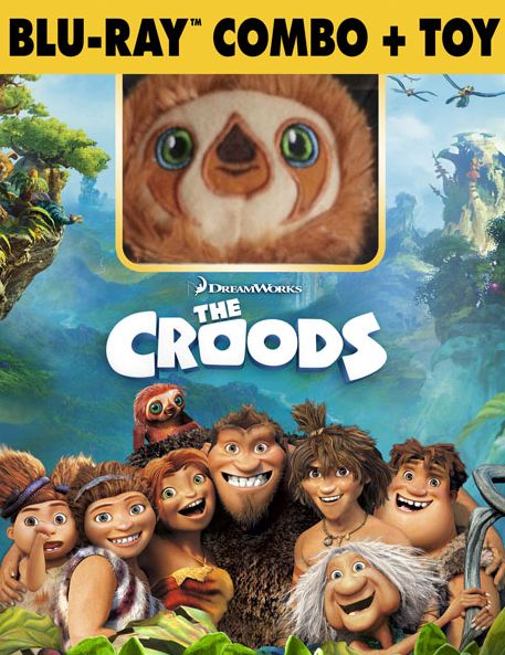The Croods [2 Discs] [Includes Digital Copy] [With Toy] [Blu-ray/DVD]
