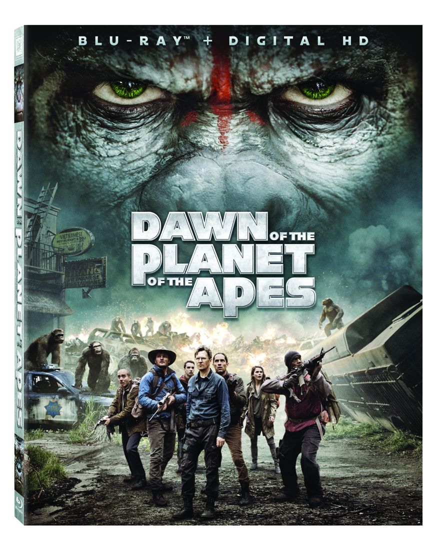 Dawn of the Planet of the Apes [Includes Digital Copy] [Blu-ray]