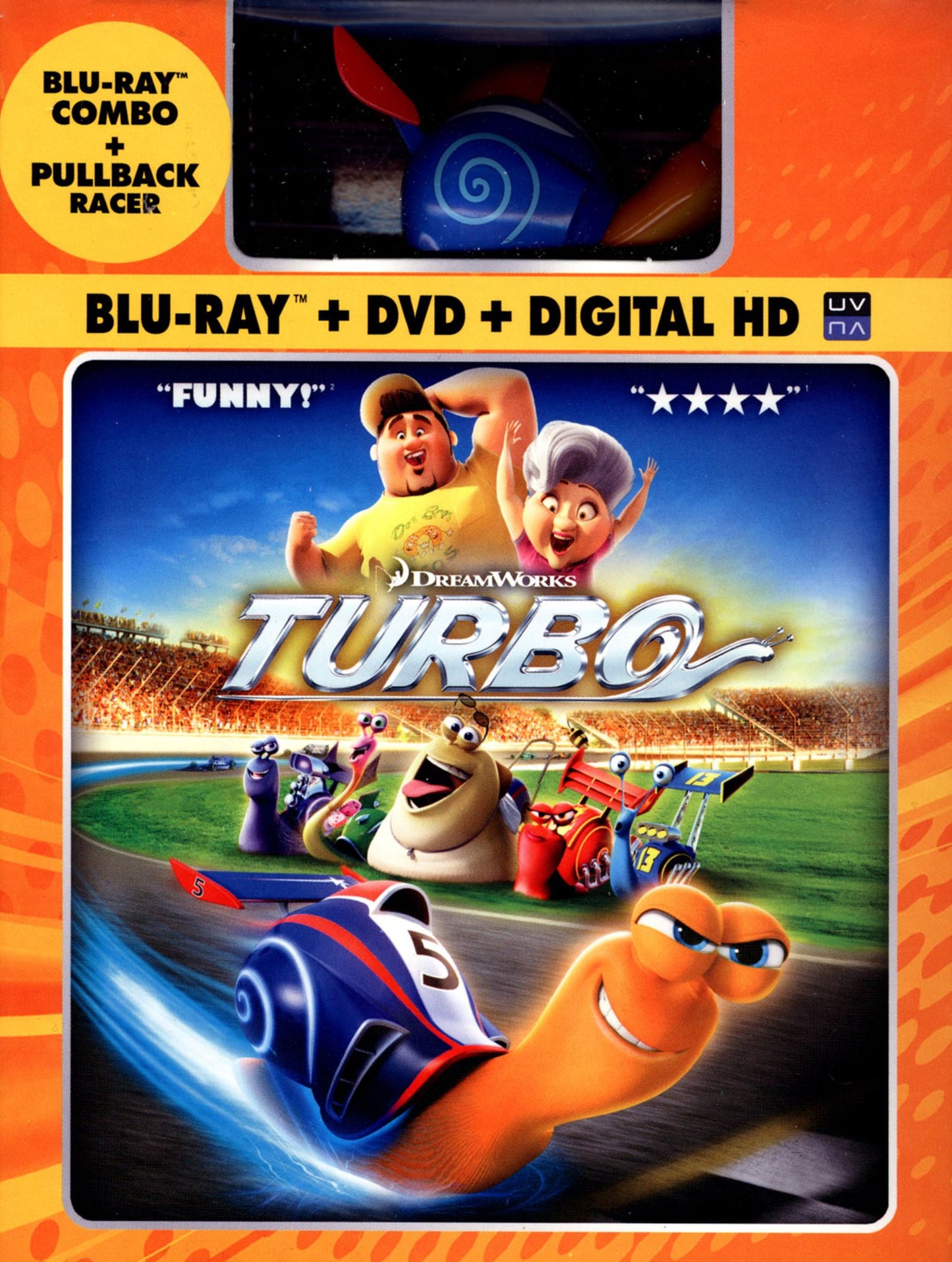 Turbo [2 Discs] [With Toy Racer] [Blu-ray/DVD]