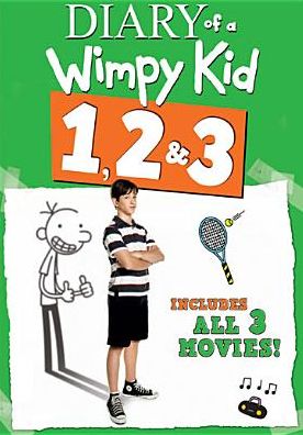 Diary Of A Wimpy Kid 1, 2 And 3