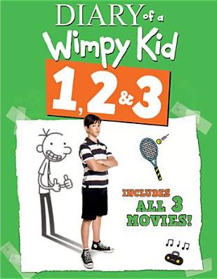 Diary Of A Wimpy Kid 1/2/3