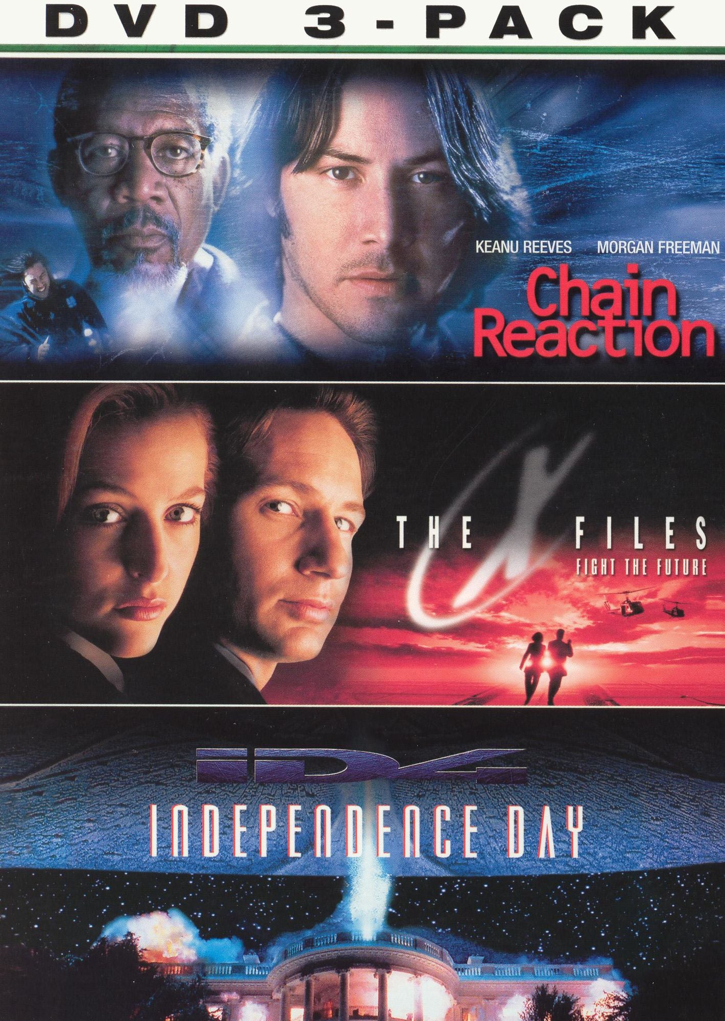 Chain Reaction/The X-Files: Fight the Future/Independence Day [3 Discs]