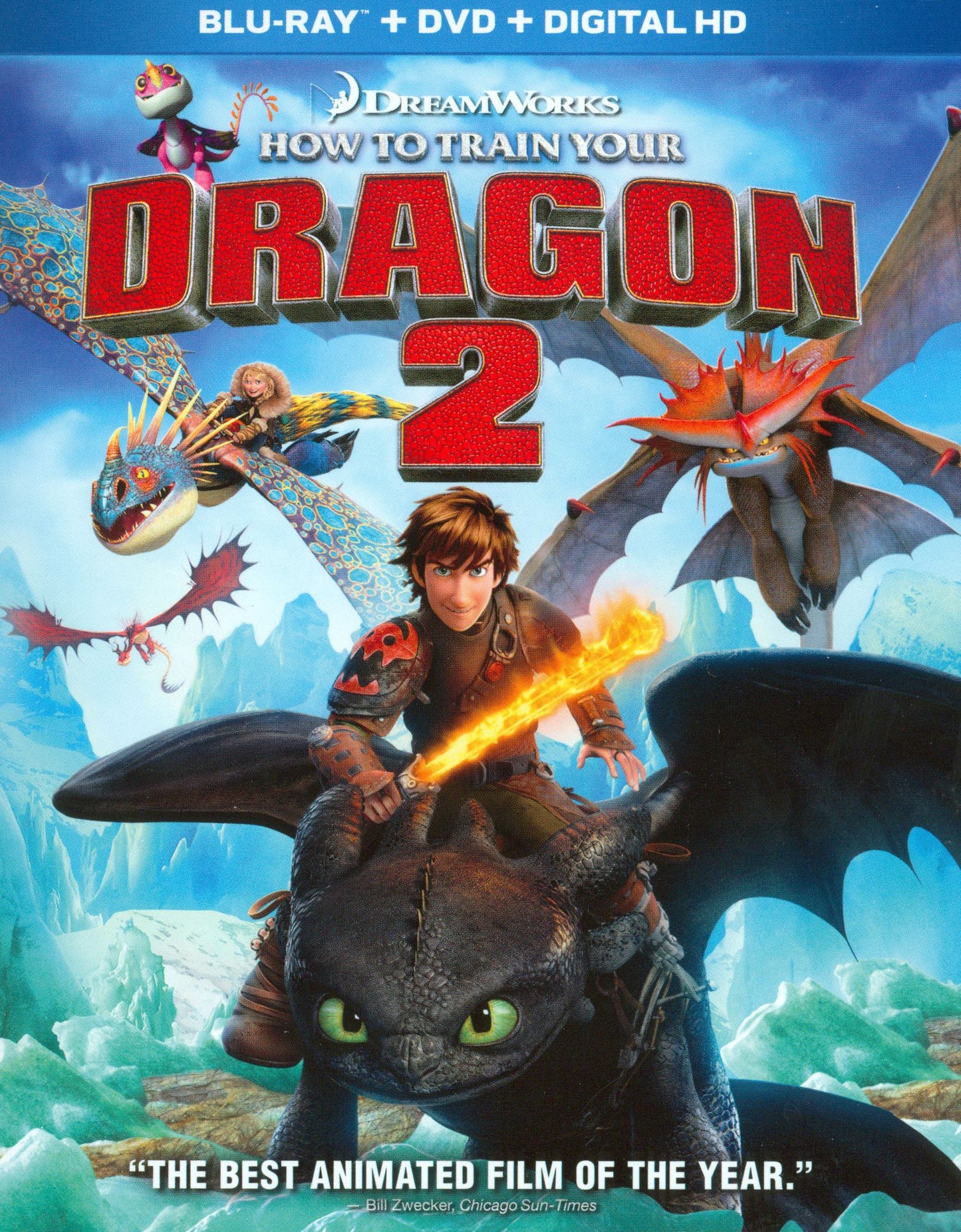 How to Train Your Dragon 2 [Blu-ray/DVD] [Includes Digital Copy]