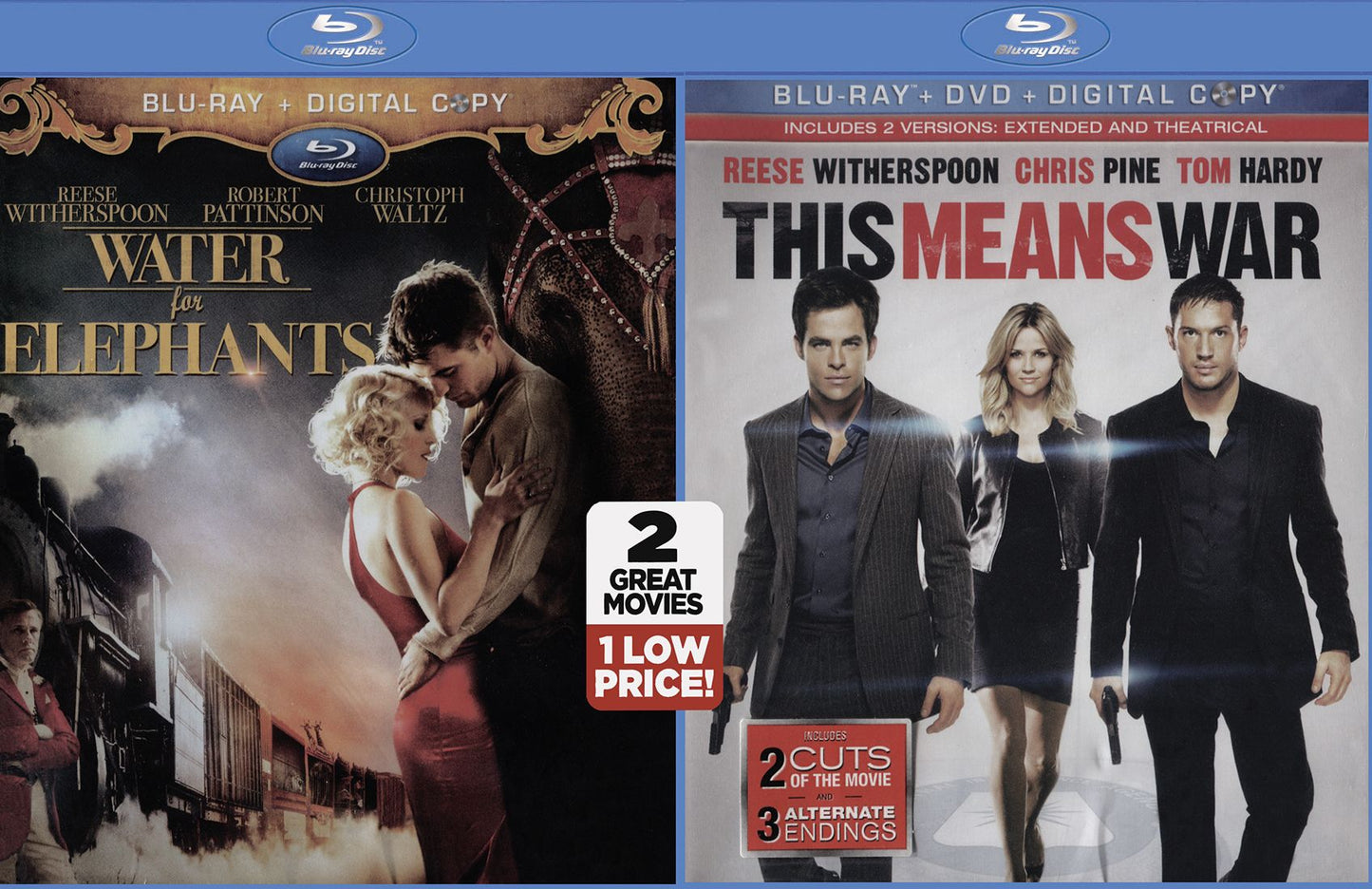 Water For Elephants / This Means War