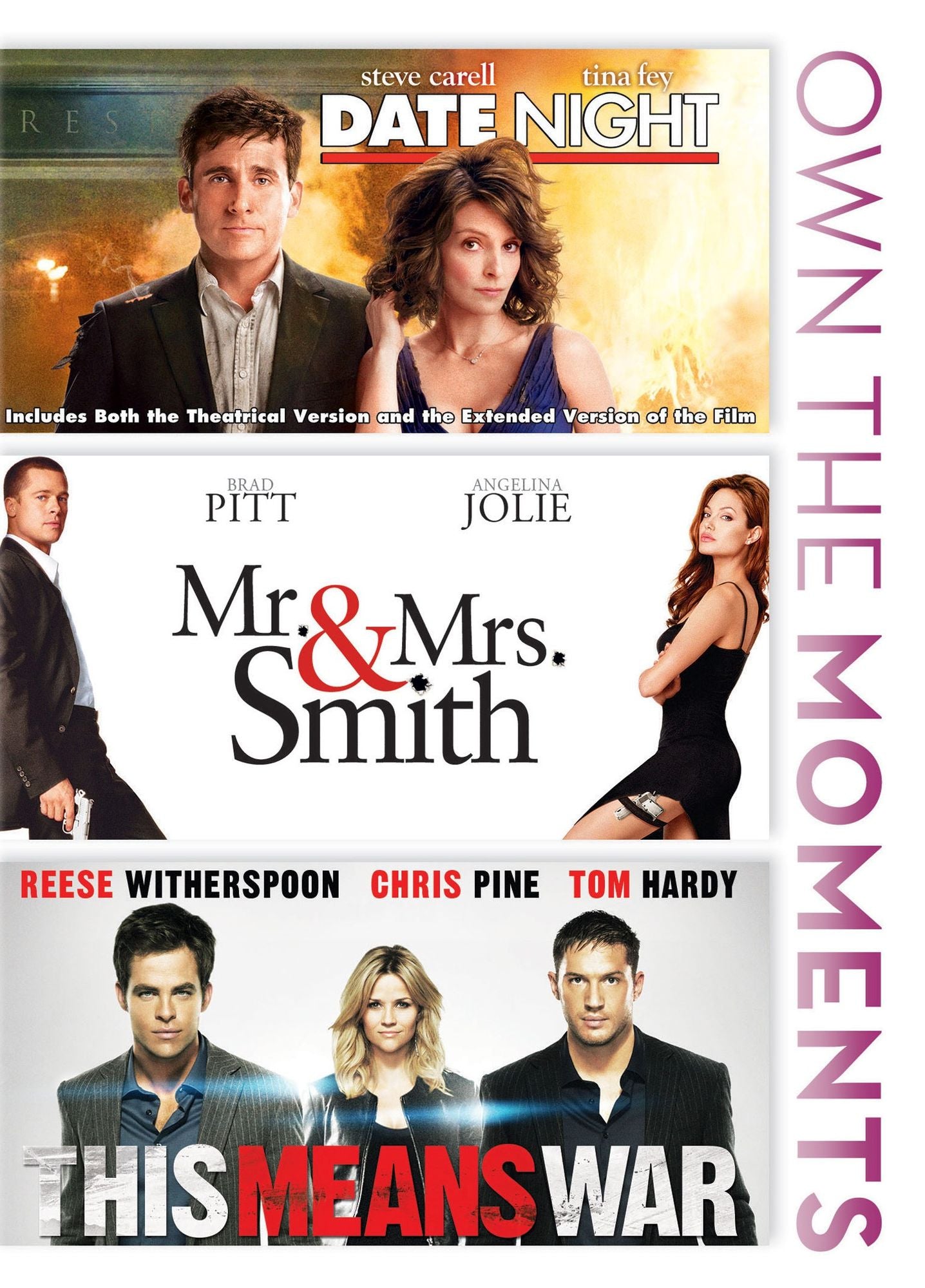 Date Night/mr. & Mrs. Smith/the Means War