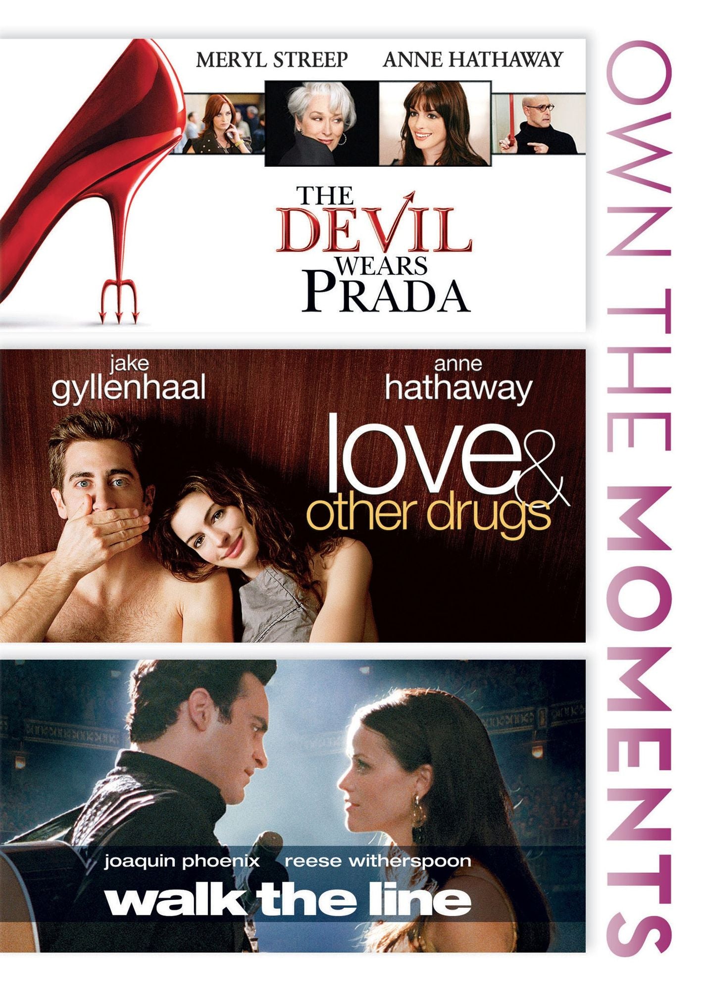 Devil Wears Prada/love & Other Drugs/walk The Line