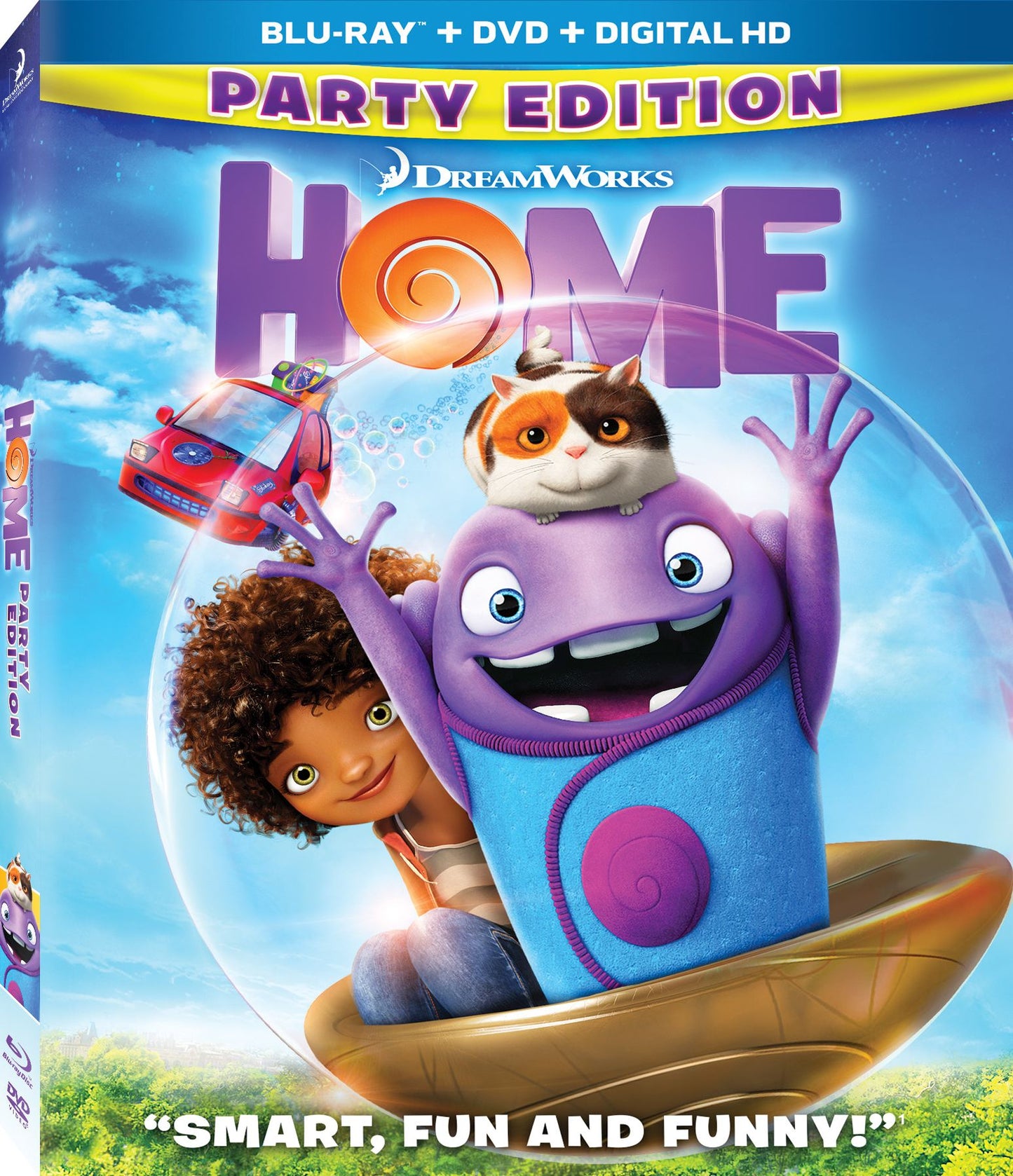Home [Includes Digital Copy] [Blu-ray/DVD] [Party Edition]