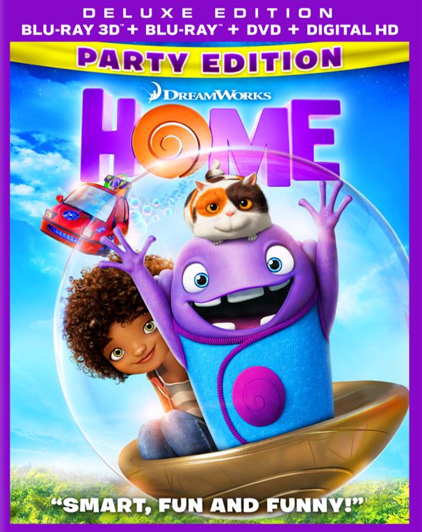 Home [Includes Digital Copy] [3D] [Blu-ray/DVD] [Party Edition]