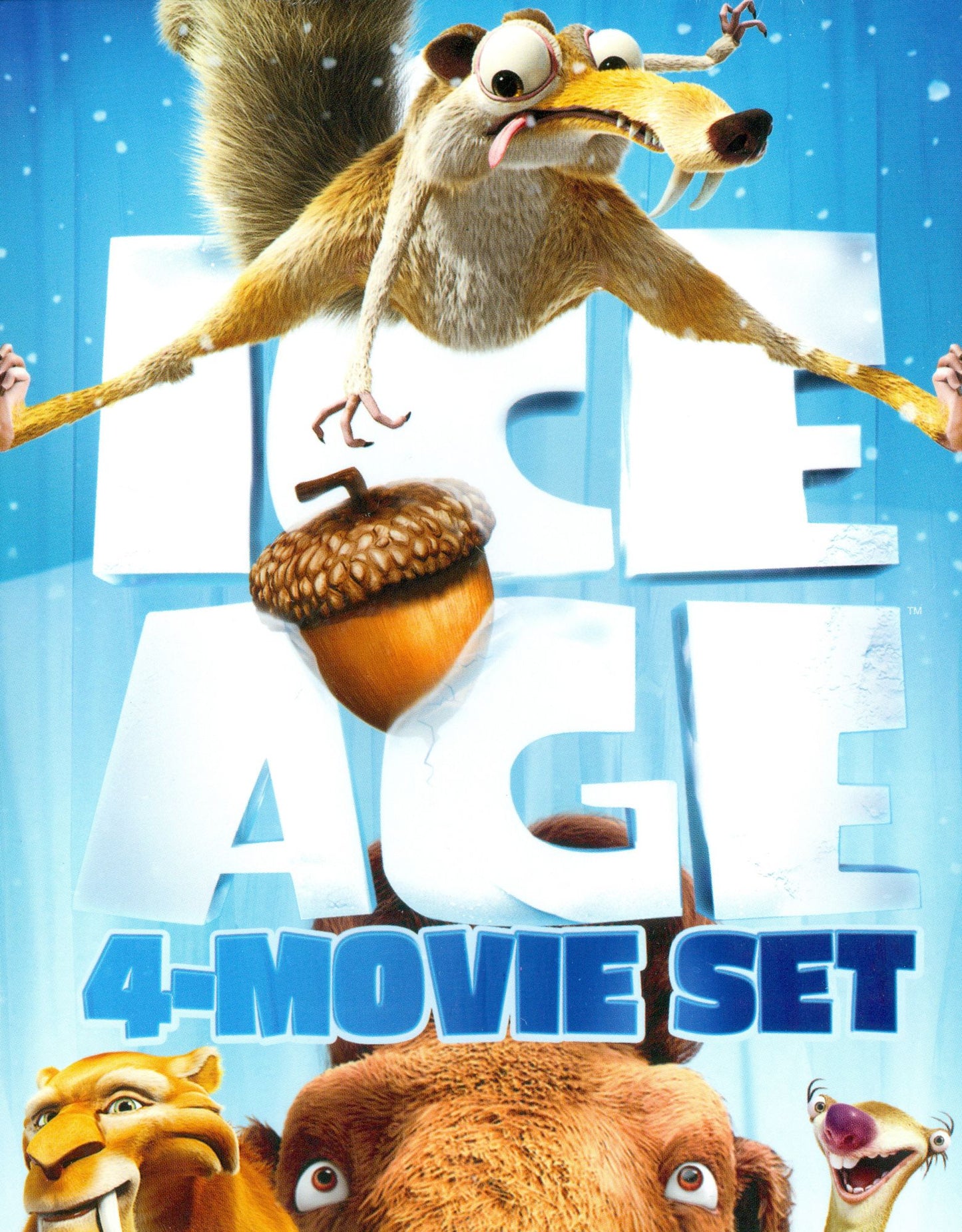 ICE AGE 4-MOVIE SET (BR BOX)