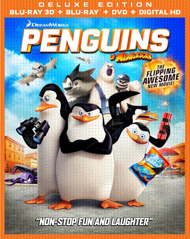 The Penguins of Madagascar [Includes Digital Copy] [3D] [Blu-ray/DVD]