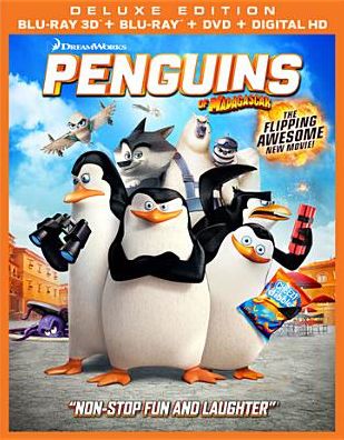 The Penguins of Madagascar [Includes Digital Copy] [3D] [Blu-ray/DVD]