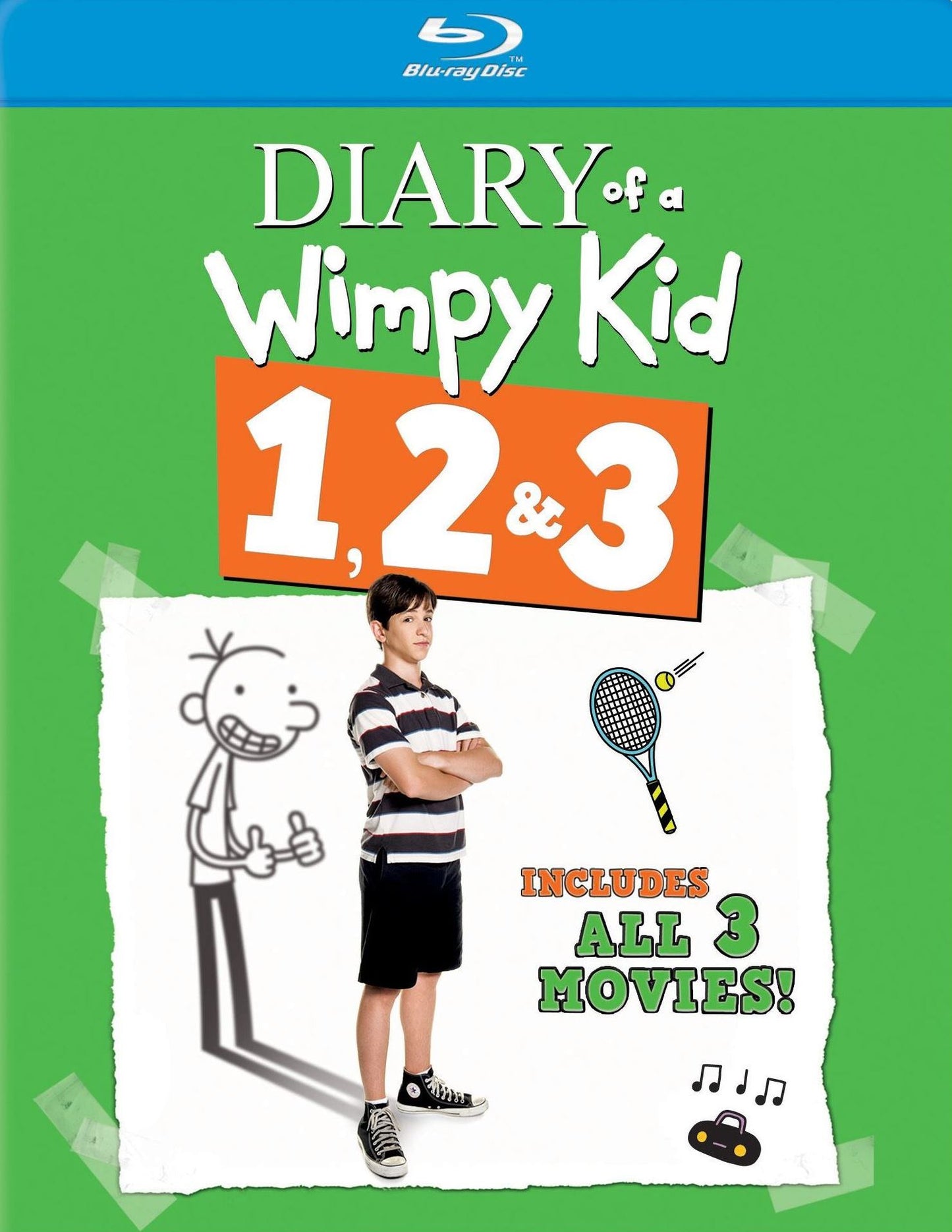 DIARY OF A WIMPY KID 1-3 (BR)