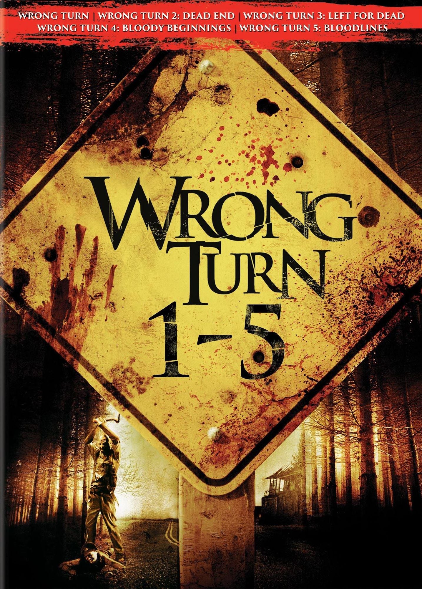 WRONG TURN 1-5 / (WS)