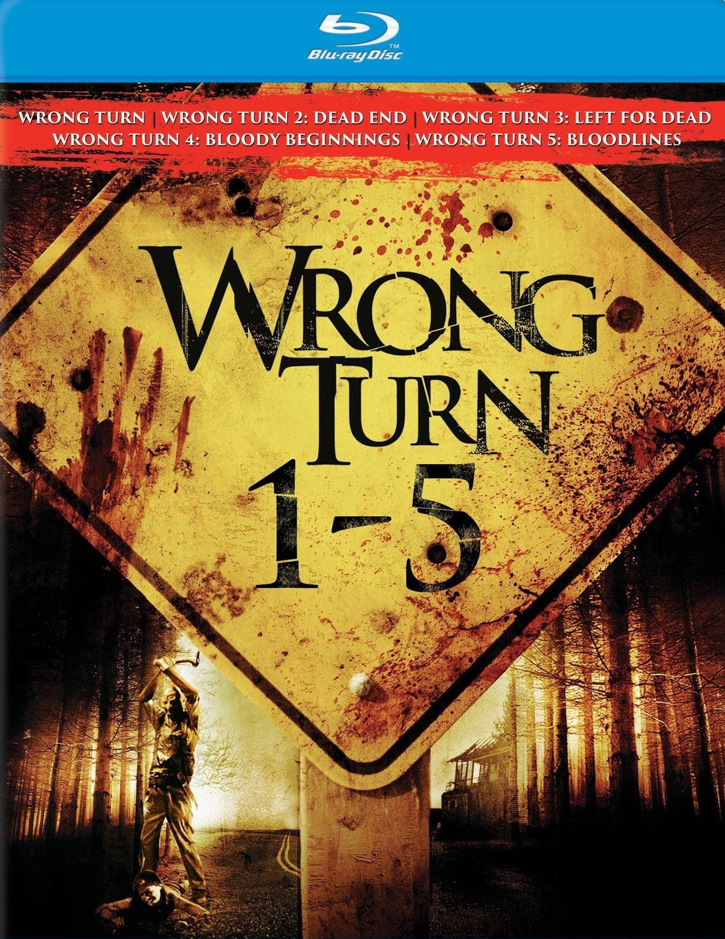 WRONG TURN 1-5 / (BR WS)