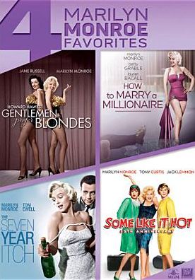 Gentlemen Prefer Blondes/How to Marry a Millionaire/The Seven Year Itch/Some Like It Hot [4 Discs]