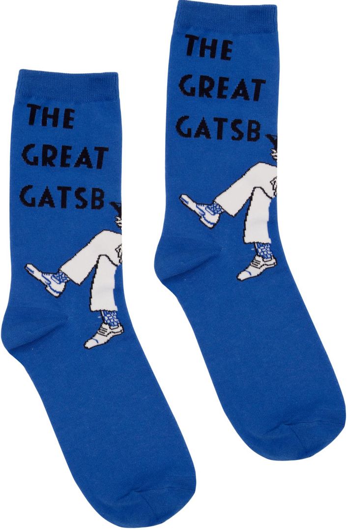 Great Gatsby Crew Socks Unisex 10-13 1 Pair