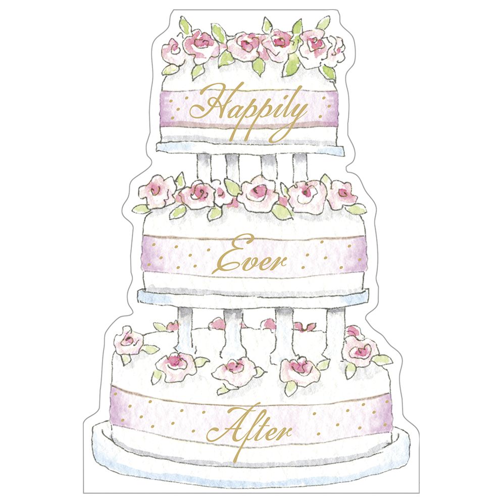 WED Die-Cut Cake