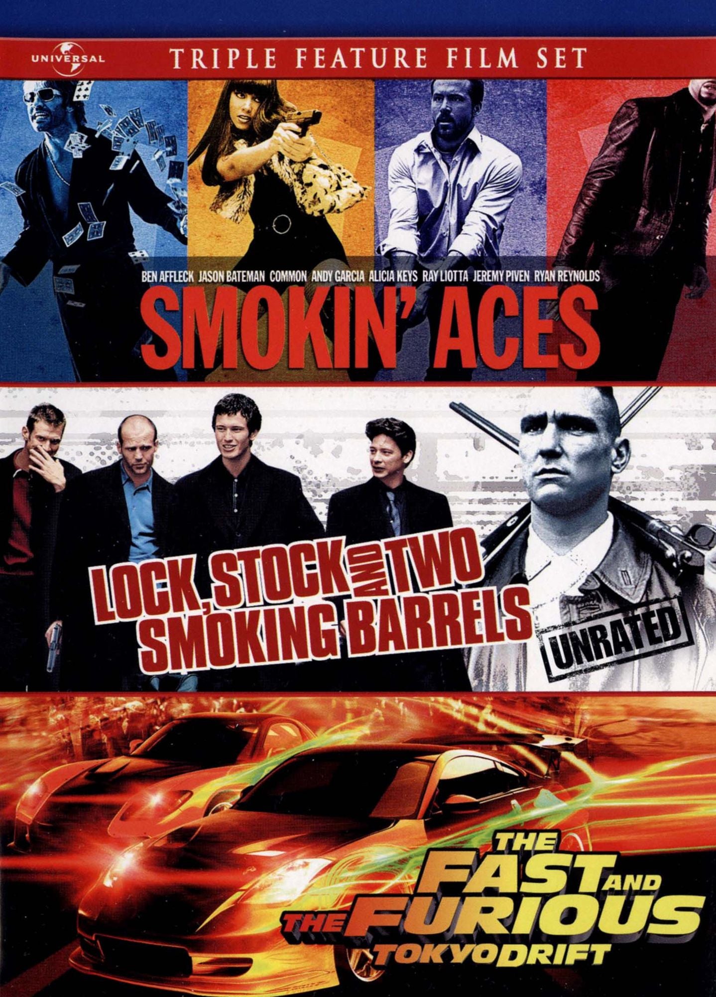 Smokin' Aces/Lock, Stock and Two Smoking Barrels/The Fast and the Furious: Tokyo Drift [2 Discs]