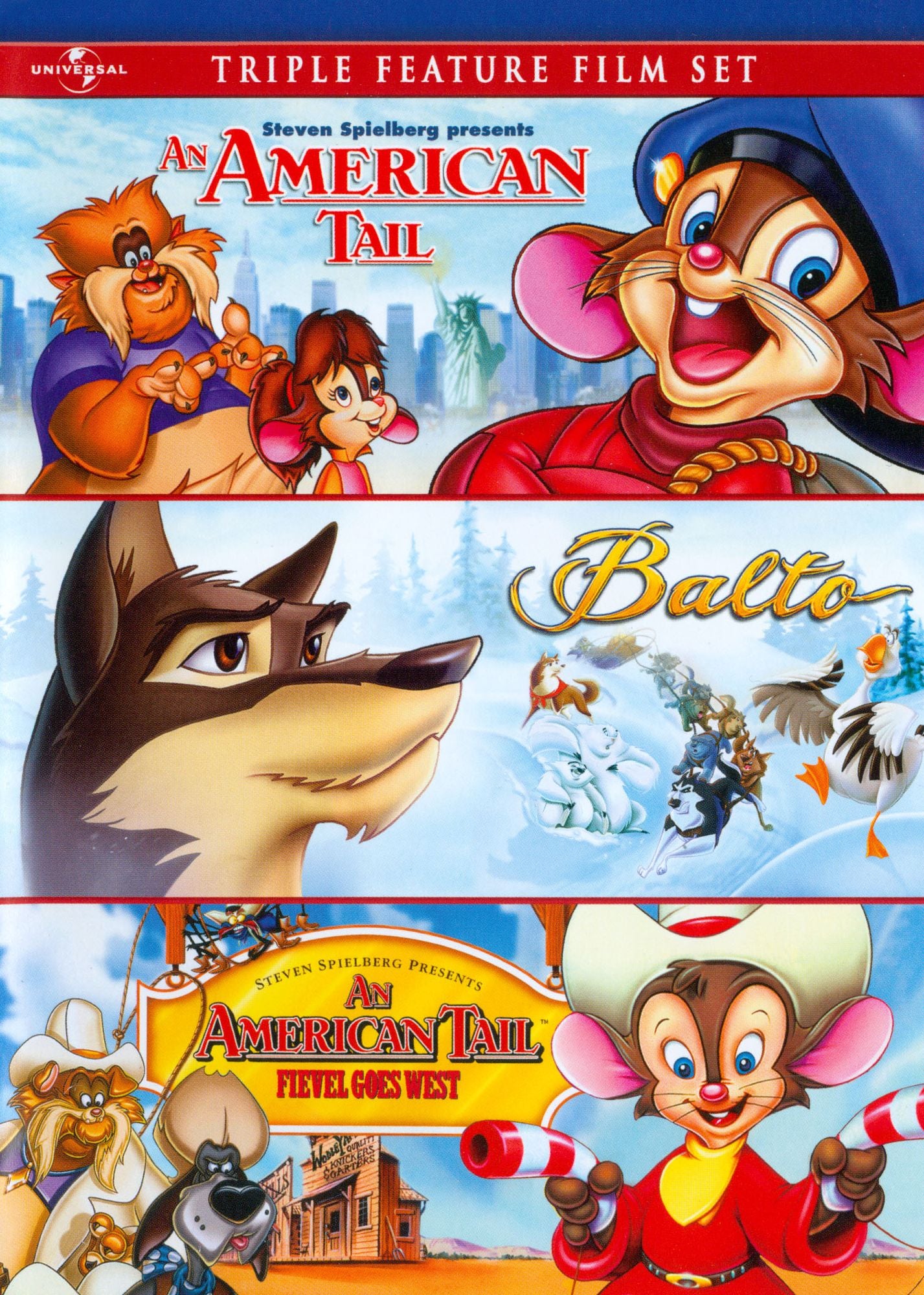 An American Tail/Balto/An American Tail: Fievel Goes West [2 Discs]