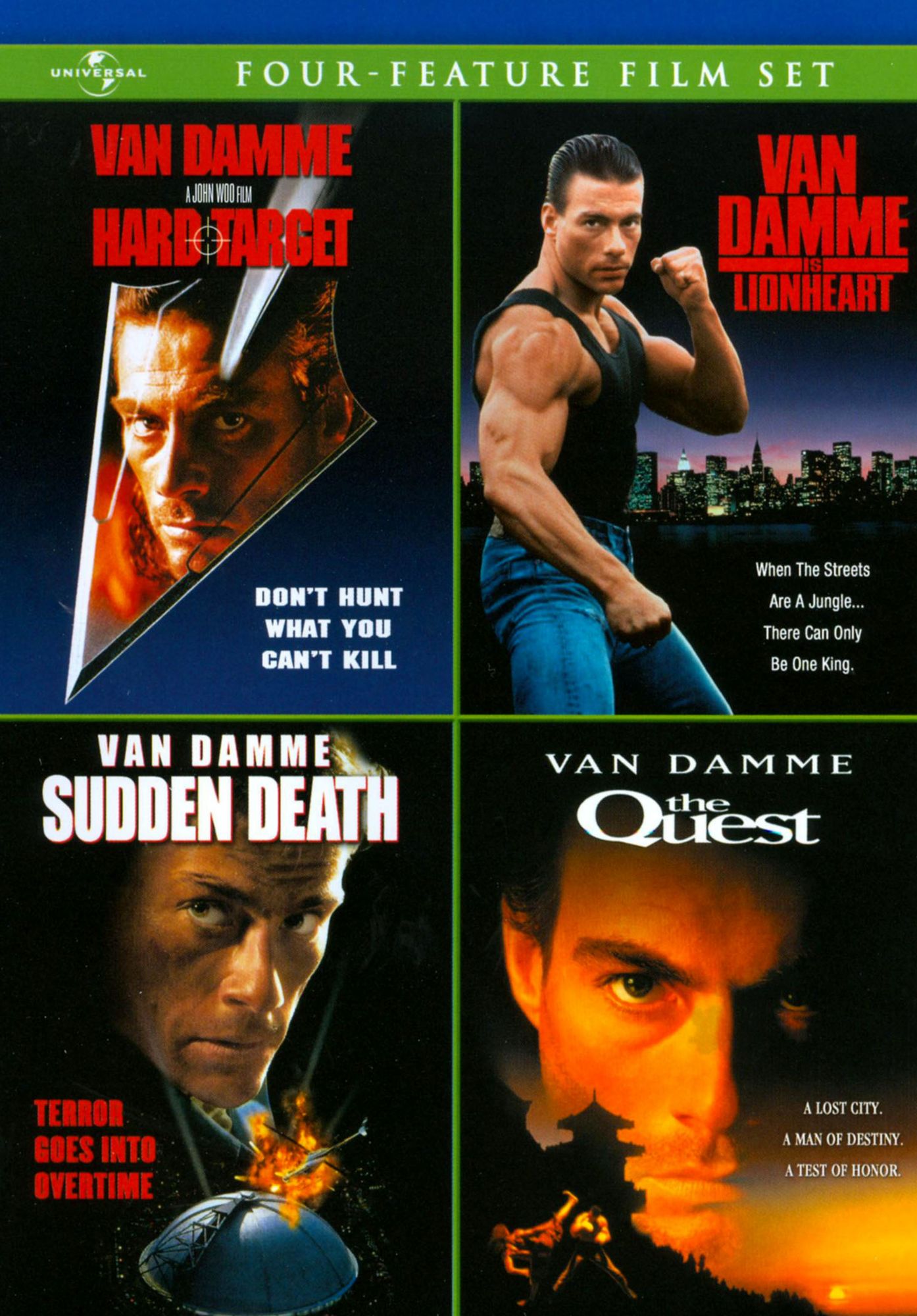 Van Damme Four-Feature Film Set [2 Discs]