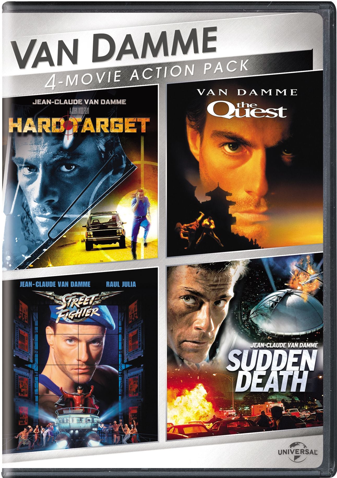 Van Damme Four-Feature Film Set [2 Discs]