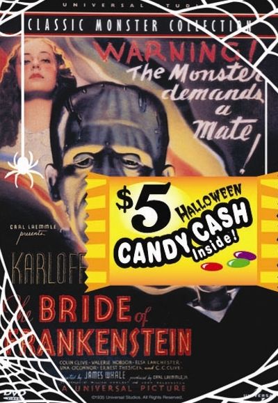 The Bride of Frankenstein [$5 Halloween Candy Cash Offer]