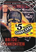 The Bride of Frankenstein [$5 Halloween Candy Cash Offer]