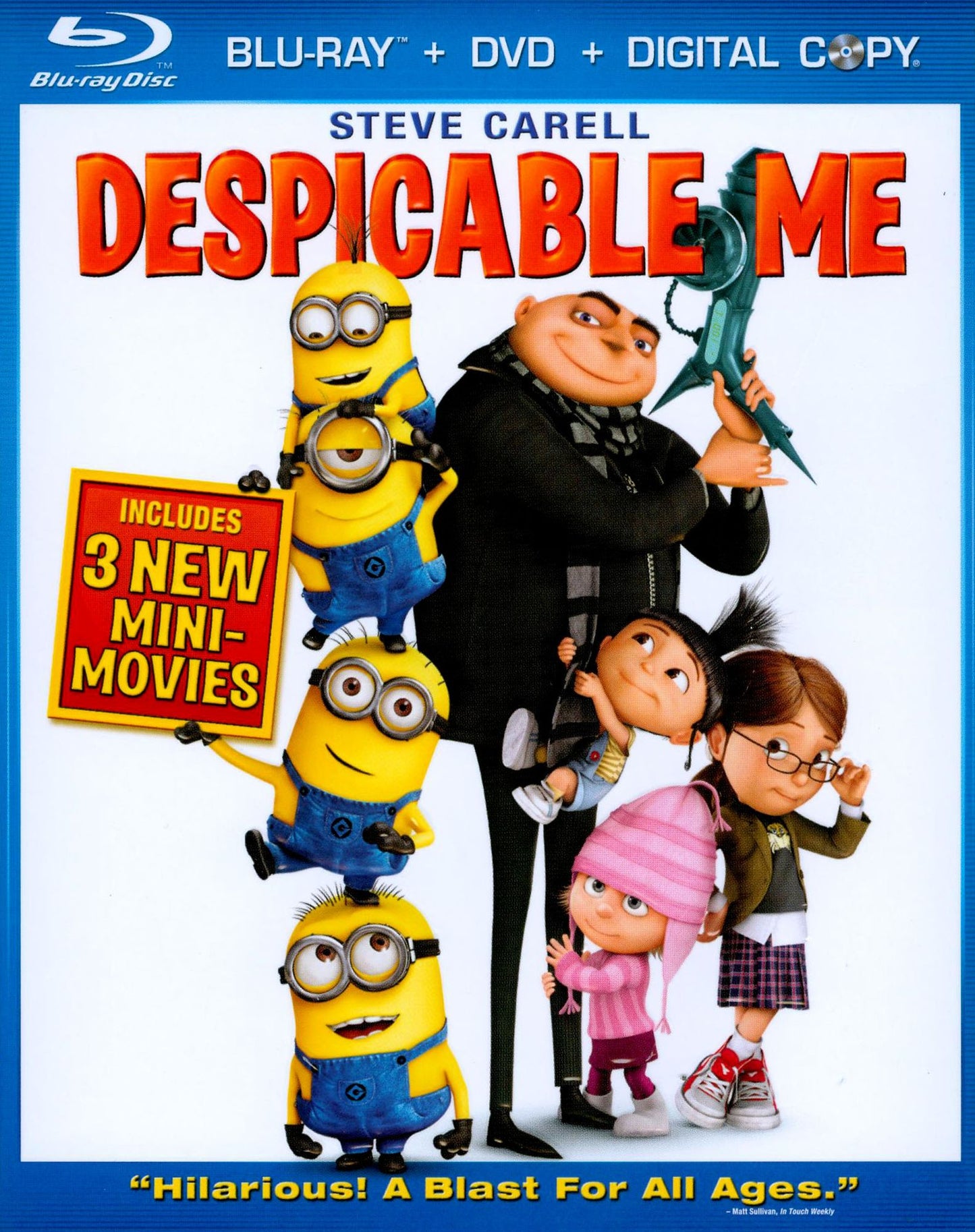 Despicable Me [3 Discs] [Includes Digital Copy] [Blu-ray/DVD]
