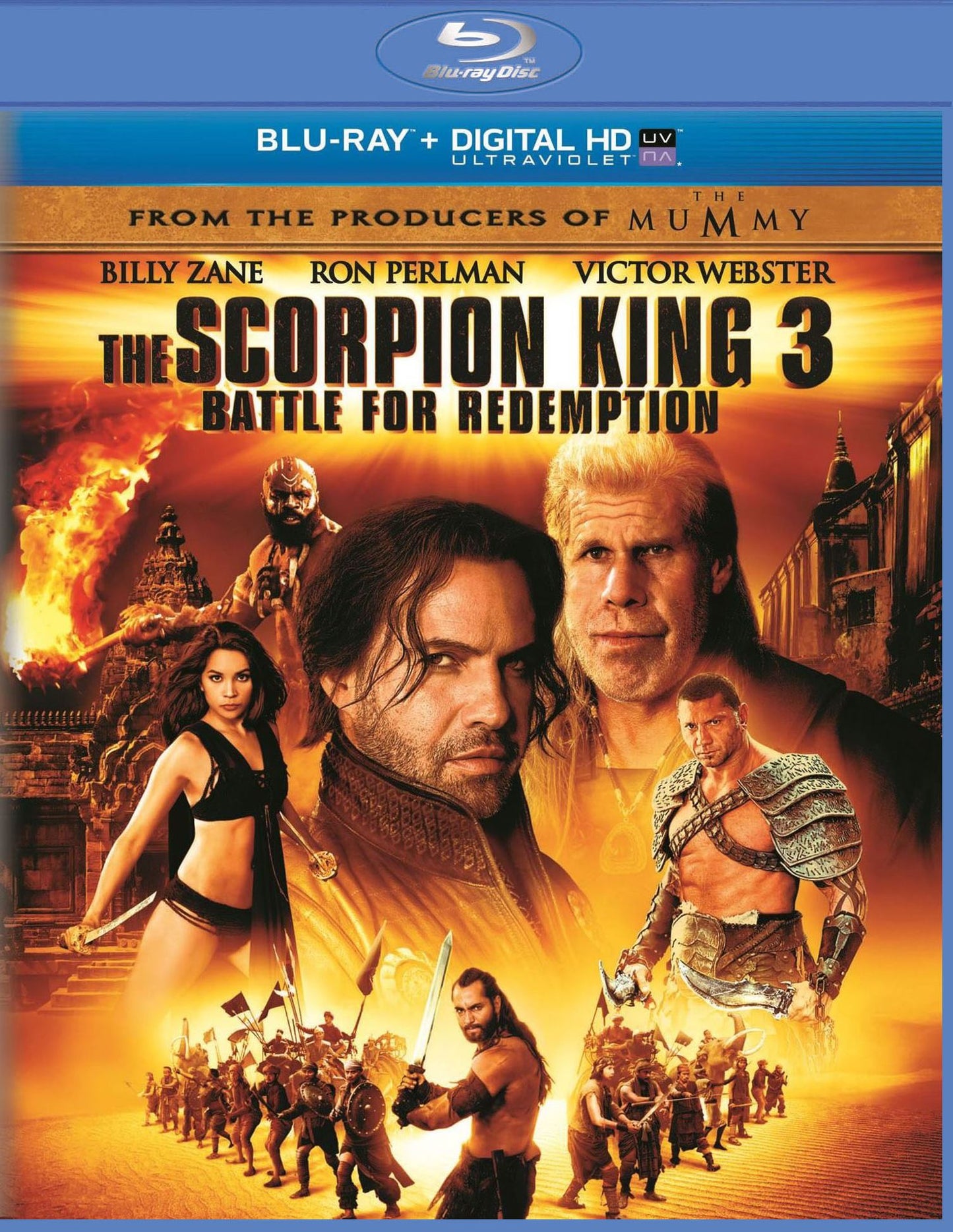 The Scorpion King 3: Battle for Redemption [Includes Digital Copy] [Blu-ray]
