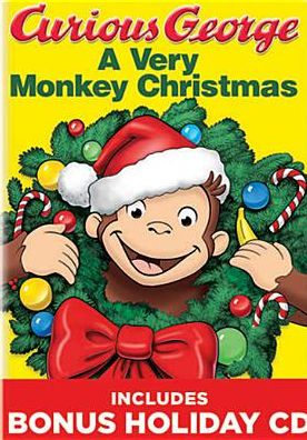Curious George: A Very Monkey Christmas [DVD/CD]