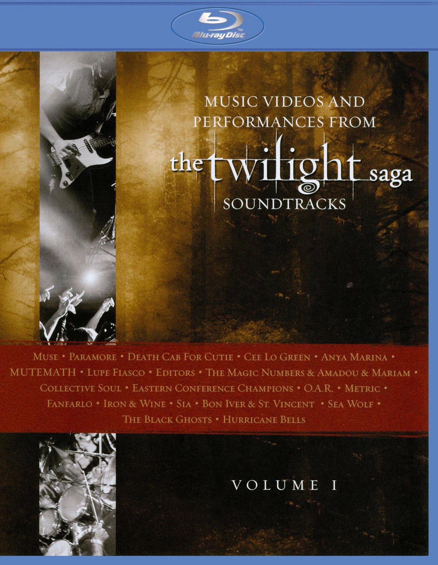Music from The Twilight Saga Soundtracks: Videos and Performances, Vol. 1 [Blu-ray]