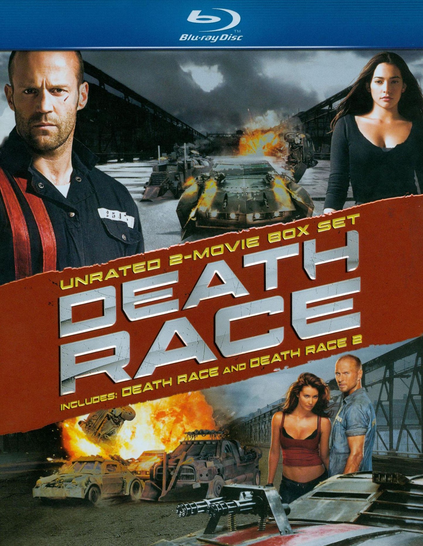 Death Race: 2-Movie Box Set [Unrated] [3 Discs] [Blu-ray]