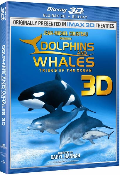 Dolphins and Whales 3D [2 Discs] [3D] [Blu-ray]