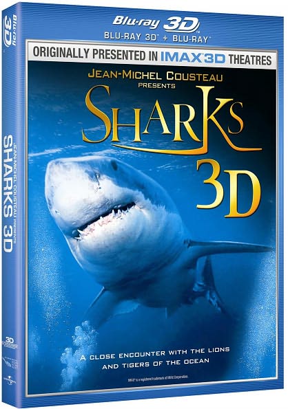 Sharks 3D [2 Discs] [3D] [Blu-ray]