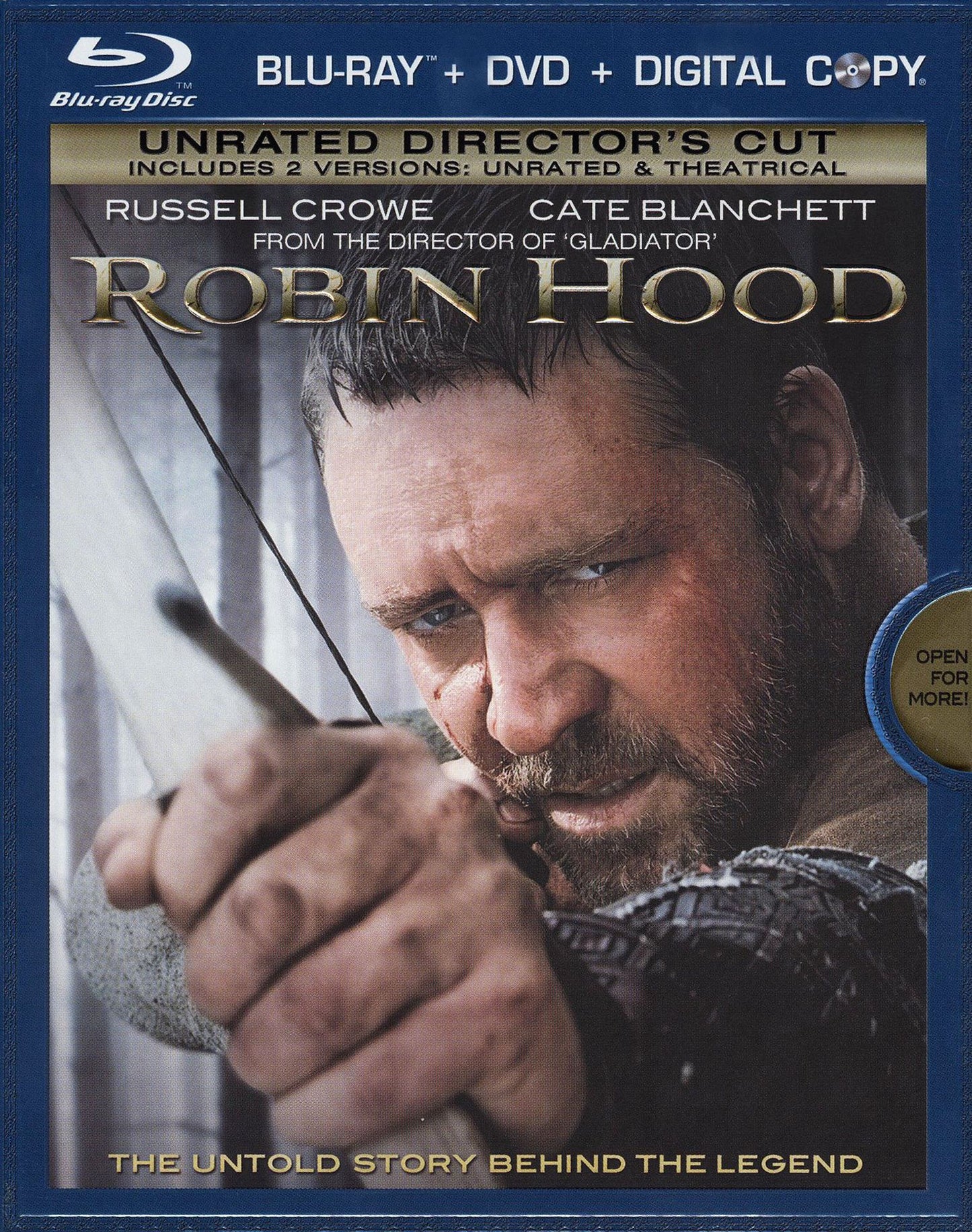 Robin Hood [Unrated Directors Cut] [3 Discs] [With Movie Cash] [Blu-ray/DVD]