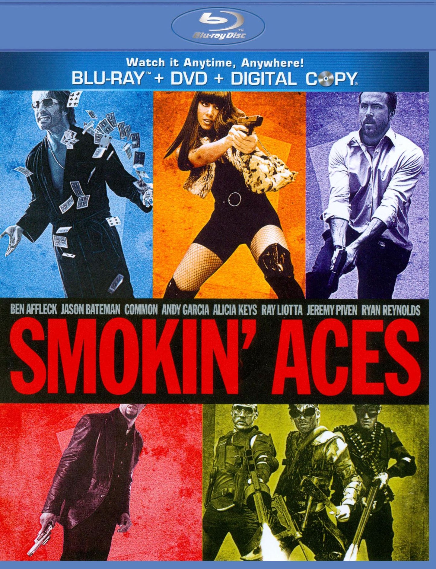 Smokin' Aces [2 Discs] [With Tech Support for Dummies Trial] [Blu-ray/DVD]