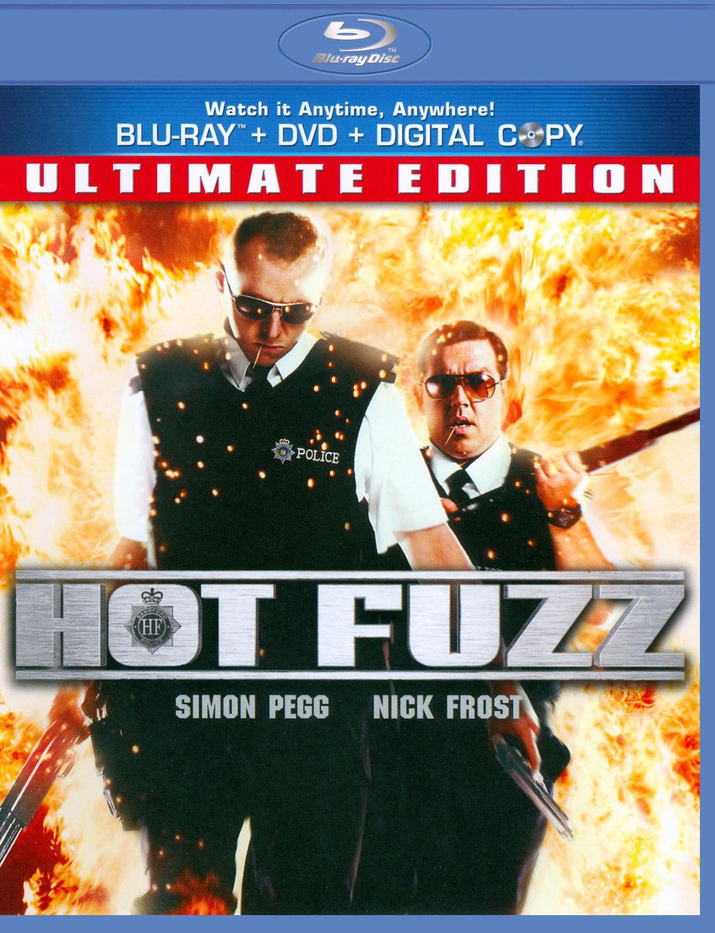 Hot Fuzz [2 Discs] [With Tech Support for Dummies Trial] [Blu-ray/DVD]