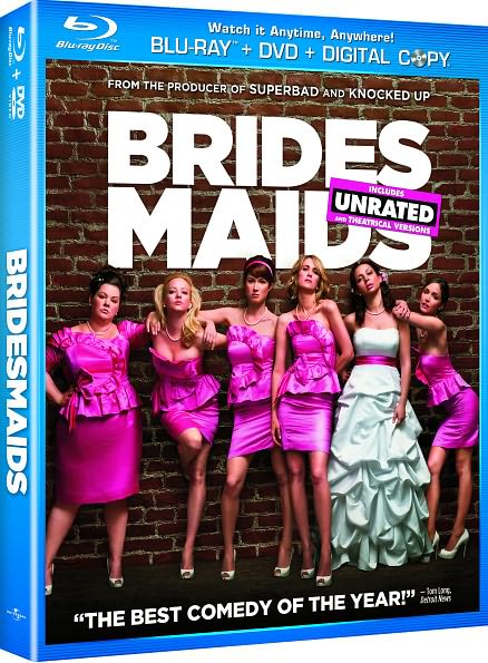 Bridesmaids [Unrated/Rated] [2 Discs] [Includes Digital Copy] [Blu-ray/DVD]