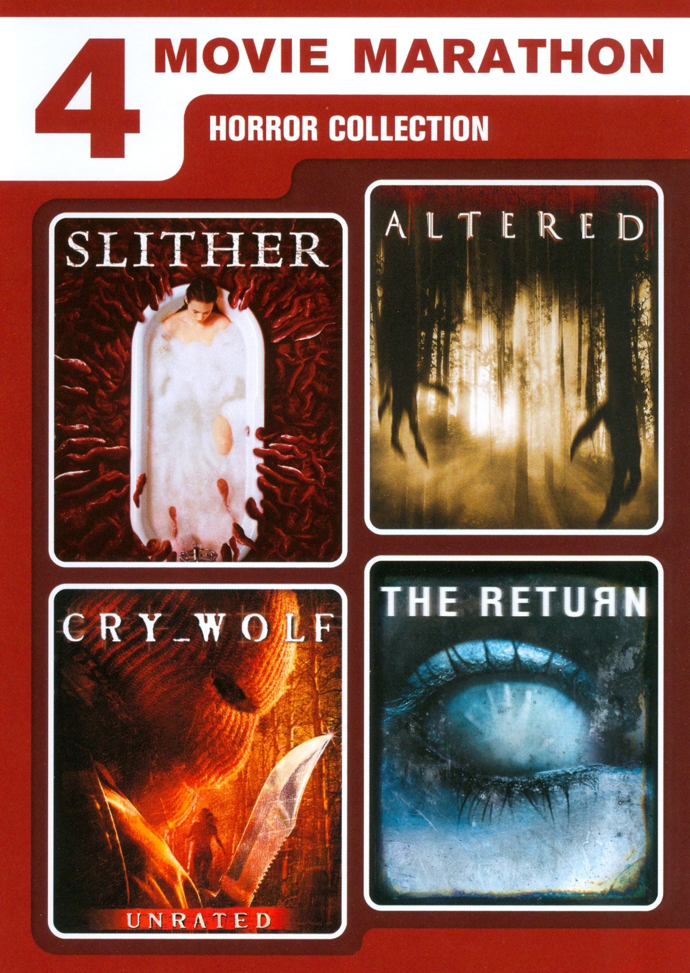 4 Movie Marathon: Horror Collection [2 Discs]
